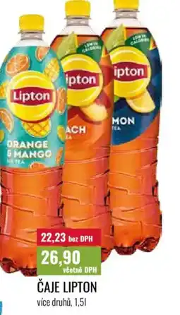 Ratio Čaje lipton nabídka
