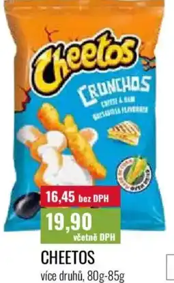 Ratio Cheetos nabídka
