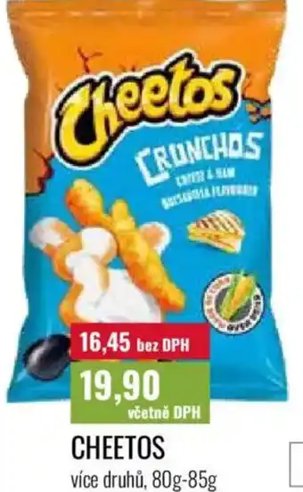 Ratio Cheetos nabídka
