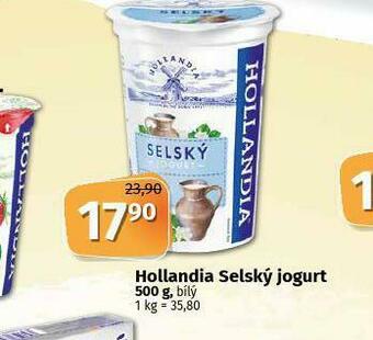 Coop Hollandia selský jogurt nabídka