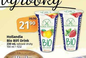 Coop Hollandia bio bifi drink nabídka