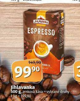 Coop Káva jihlavanka nabídka