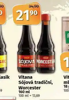 Coop Vitana sójová tradiční, worcester nabídka