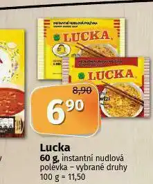 Coop Lucka nudlová polévka nabídka