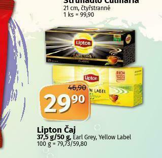Coop Lipton čaj nabídka