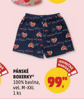 Penny Market Pánské boxerky nabídka