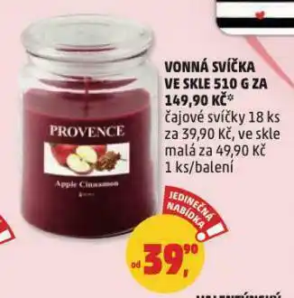 Penny Market Vonná svíčka nabídka
