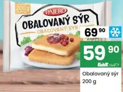 Kubík potraviny Obalovaný sýr nabídka