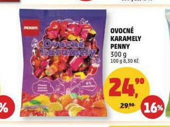 Penny Market Ovocné karamely nabídka