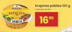 Kubík potraviny Krajanka paštika nabídka