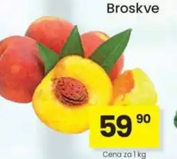 Kubík potraviny Broskve nabídka