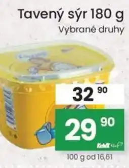 Kubík potraviny Tavený sýr nabídka