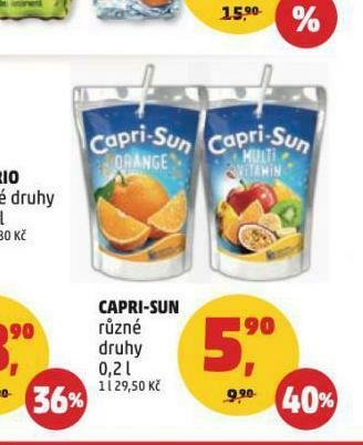 Penny Market Capri-sun nabídka