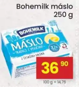 Kubík potraviny Bohemilk máslo nabídka