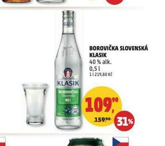 Penny Market Borovička slovenská nabídka