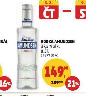 Penny Market Vodka amundsen nabídka