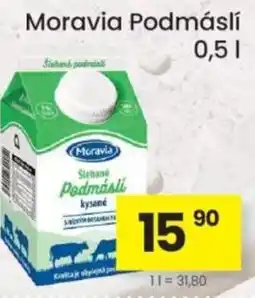 Kubík potraviny Moravia Podmáslí nabídka