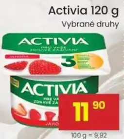 Kubík potraviny Activia nabídka
