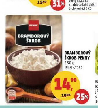 Penny Market Bramborový škrob nabídka