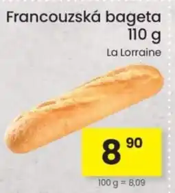 Kubík potraviny Francouzská bageta nabídka