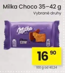Kubík potraviny Milka Choco nabídka