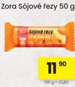 Kubík potraviny Zora Sójové řezy nabídka