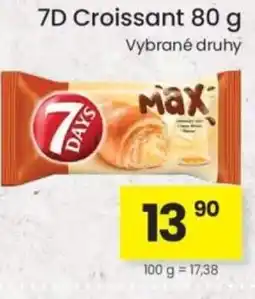 Kubík potraviny 7D Croissant nabídka