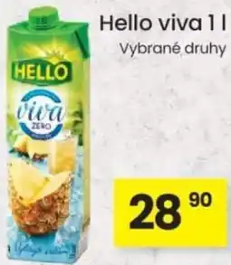 Kubík potraviny Hello viva nabídka