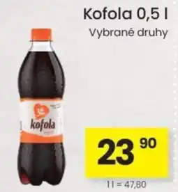 Kubík potraviny Kofola nabídka