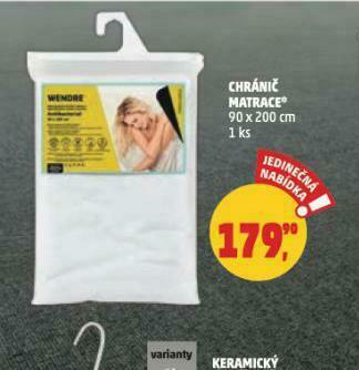 Penny Market Chránič matrace nabídka