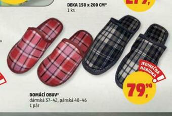 Penny Market Domácí obuv nabídka