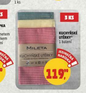 Penny Market Kuchyňské utěrky nabídka