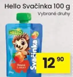 Kubík potraviny Hello Svačinka nabídka