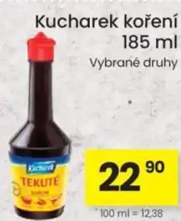 Kubík potraviny Kucharek koření nabídka