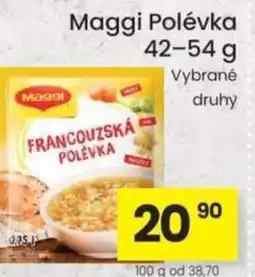 Kubík potraviny Maggi Polévka nabídka