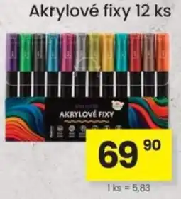 Kubík potraviny Akrylové fixy nabídka