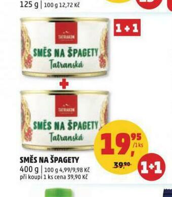 Penny Market Směs na špagety nabídka