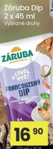 Kubík potraviny Záruba Dip nabídka