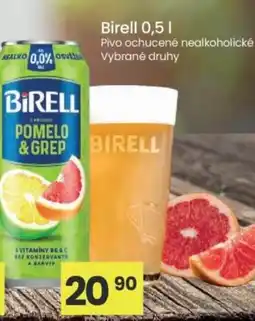 Kubík potraviny Birell Pivo ochucené nealkoholické nabídka