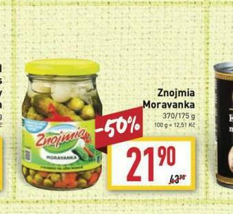 Billa Znojmia moravanka nabídka