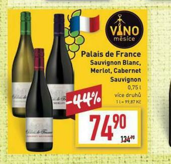 Billa Palais de france cabernet sauvignon nabídka