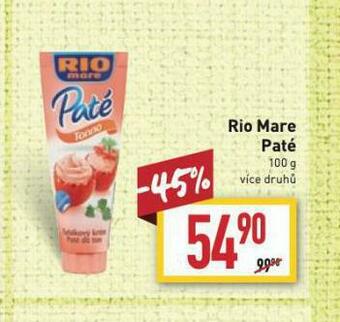 Billa Rio mare paté nabídka