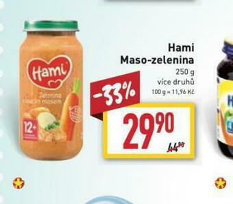 Billa Hami maso-zelenina nabídka
