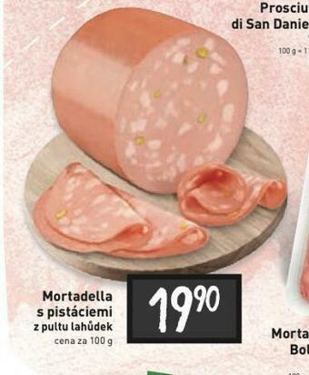 Billa Mortadella s pistáciemi nabídka