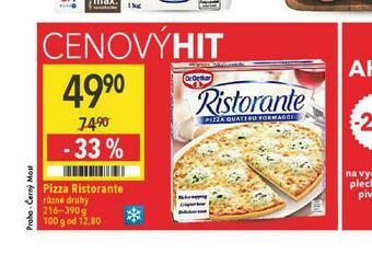 Globus Pizza ristorante nabídka
