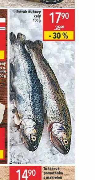 Globus Pstruh duhový nabídka