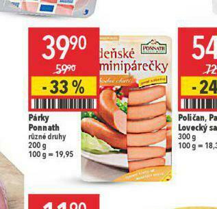 Globus Párky ponnath nabídka