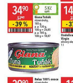 Globus Giana tuňák nabídka