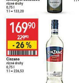 Globus Cinzano nabídka