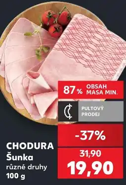 Kaufland CHODURA Šunka nabídka